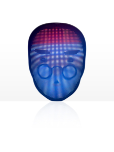 <span class=keywords><strong>LED</strong></span> <span class=keywords><strong>Display</strong></span> Mask Glowing Mask, Blue Tooth Chỉnh Sửa Đầy Đủ Màu Sắc Thay Đổi Đảng, Masquerade Mask Mặt Nạ Neon Trong Bóng Tối Phát Sáng - Product Image 4