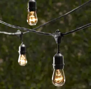 110V 220V E27 Luces De navido guirlande De jardin décoration extérieure pendentif lampe Connectable éclairage De fête