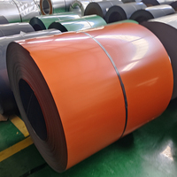 Bobina de Acero Galvanizado con Recubrimiento de Color PPGI por Inmersión en Caliente, DX51D 0.3mm Z60-180 1000mm