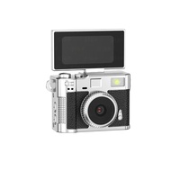 Nouvelle mini-caméra pour enfants 2026, 1,47 pouce, 1080P, avec couvercle rabattable, en alliage de zinc, dissipation thermique, caméra numérique miniature porte-clés