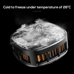Nouveau ventilateur de refroidissement pour téléphone Memo CX06 avec lumière RVB, ventilateur de refroidissement magnétique Frosty pour téléphone portable - Product Image 2