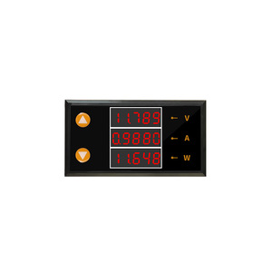เครื่องวัดกำลังไฟ <span class=keywords><strong>DC</strong></span> <span class=keywords><strong>5</strong></span> - 24V 10A ดิจิตอลอัจฉริยะมีความแม่นยำสูง<span class=keywords><strong>5</strong></span>หลัก <span class=keywords><strong>DC</strong></span> พร้อมเครื่องวิเคราะห์พลังงานสามหน้าจอ - Product Image 1