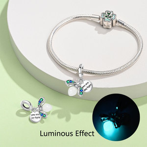 Cute insect pendant, made of white brass, perfect for DIY jewelry making, a gift suitable for both men and women - Product Image 5