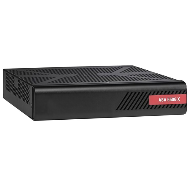 ASA5506-FPWR-K9 Gigabit Firewall FirePOWER Next-Generation Firewall 8 Ports AVC Application Control