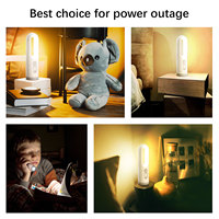 Étanche IPX4 sommeil bébé alimentation protection des yeux chevet rechargeable corps humain détection veilleuse d'urgence lampe de poche led