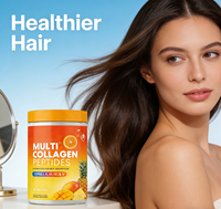 Collagène Multi-Sources Naturelles OEM ODM – Complexe de Peptides de Collagène en Poudre, 30 Doses – Complément Beauté pour Cheveux et Ongles – Durée de Conservation 24 Mois