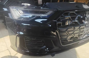 Kit de Carrocería de Auto de Segunda Mano para <span class=keywords><strong>Audi</strong></span> A6L C8 <span class=keywords><strong>2022</strong></span>, Parte Delantera, Parachoques Delantero, Faros de Repuesto, Parachoques Delantero Completo - Product Image 2