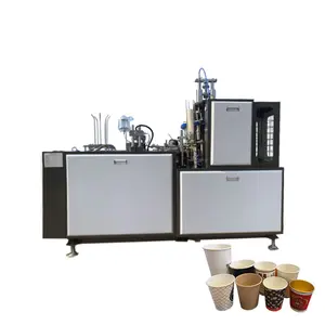 Fabriek Levering China Fabrikant Goedkope Prijzen Volautomatische Thee Koffie Dubbele Wand Wegwerp Papier Cup Making Machine