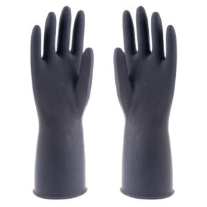 Guanti di gomma in lattice industriale medio chirurgico in lattice Sterile pronto per la spedizione di buona qualità 50g,60g nero per la pulizia delle auto, <span class=keywords><strong>M</strong></span>-XL per la pulizia - Product Image 5