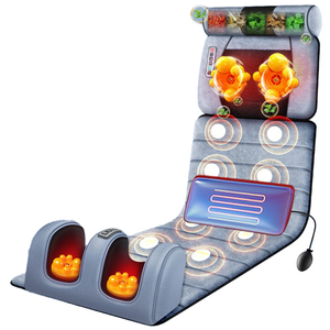 NDTRX 电动空气红外线滚轮全身气囊振动拉伸压力按摩垫床垫 CE ISO 按摩器 - Product Image 4