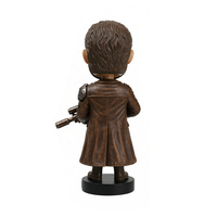 Figurine en résine personnalisée créative - Peinte à la main, style sportif/militaire, souvenirs de célébrités, cadeau