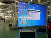 Truss LED professionnel pour DJ, poteau GOAl en aluminium, éclairage de scène, écran LED