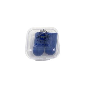 Bouchons d'oreilles en silicone bleus portables anti-bruit en gros avec boîte pour dormir et nager - Product Image 5
