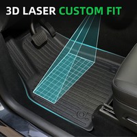 Tapis de sol SONSANG pour 2025 Hyundai Palisade Calligraphy AWD 7 sièges Version USA personnalisé TPE tous temps ensemble complet doublures tapis de voiture