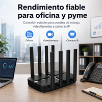 Routeur WiFi 6 AX3000 Gigabit Double Bande avec 1 WAN 4 LAN pour la vente en gros et la marque privée
