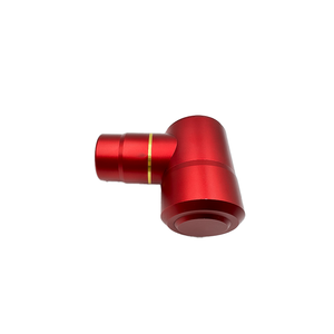 Personalizado alumínio corpo Fitness equipamentos Mini USB recarregável muscular elétrica massagem arma Shell gabinete Fascia arma - Product Image 3