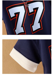 ชุดกีฬาวิ่งแขนสั้นสำหรับเด็กชายและเด็กหญิง เสื้อพูลโอเวอร์บางเบา กางเกงขาสั้น ชุดสองชิ้นสำหรับฤดูร้อน - Product Image 5