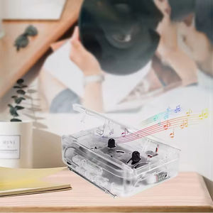 Lecteur de cassettes translucide avec fonction d'inversion automatique, Walkman portable, récepteur radio AM/FM - Product Image 5