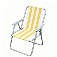 Chaise pliante moderne minimaliste en aluminium pour l'extérieur, ultra-légère, idéale pour la plage, la pêche et le camping
