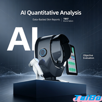 Appareil d'analyse cutanée portable à IA, prix de l'appareil d'analyse cutanée, appareil d'analyse cutanée 3D professionnel pour salon de beauté CE