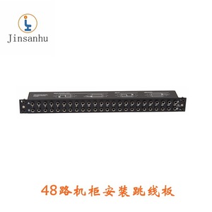 แผงแพทช์พอร์ต 16 พอร์ต ยี่ห้อ Jinsanhu แบบติดตั้งบนแร็ค 1U สำหรับเครือข่าย RJ45 - Product Image 3