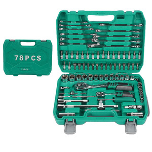 High Quality 78pcs <b>Hand</b> <b>Tools</b> <b>Set</b> Box Hexagon Socket Wrenches <b>Tool</b> <b>Sets</b> Automobile Test Pen Car Mechanics BONA-TZ Wrenches <b>Tool</b> - Product Image 4