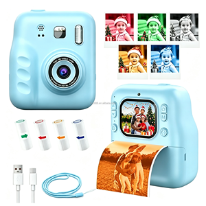 Appareil photo pour enfants en stock d'usine, écran IPS 2,0 pouces, enregistrement vidéo 9600W pixels, cadeau amusant et coloré, appareil photo d'impression pour enfants - Product Image 3