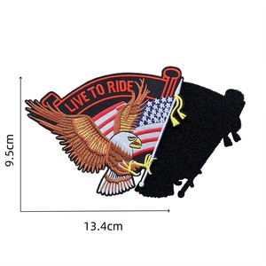 Prêt à expédier : Patch brodé culture moto, insigne moral pour sacs à dos tactiques, vêtements fonctionnels, chapeaux - Product Image 2