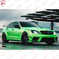Kit de carrosserie Z-ART W204 série noire pour Mercedes Benz W204 C63 AMG BS Kit de carrosserie pour berline C63 AMG uniquement 2008-2010