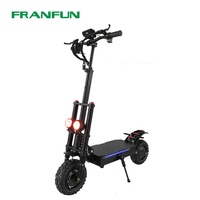 Trottinette électrique Dualtron tendance, grande puissance, double moteur 2800W, double contrôleur, vitesse élevée 65KM/H, rapide, tout-terrain