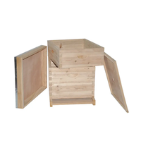 Boîte de ruche Dadant à 10 cadres, profonde, Super 9-5/8\", Select, non assemblée