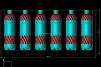 Machine de fabrication de bouteilles en plastique entièrement automatique pour le remplissage, le façonnage et le soufflage de préformes PET