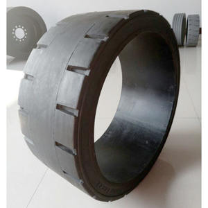 Pneus pleins lisses et plats pour chariots élévateurs 28x12x22 28x10x22 28x7x22 28x14x22 28x16x22 Accessoires pour chariots élévateurs - Product Image 6