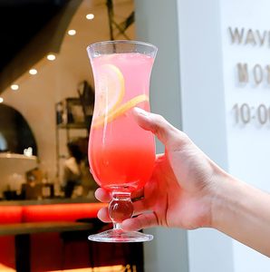 Verres à cocktail <span class=keywords><strong>Pina</strong></span> <span class=keywords><strong>Colada</strong></span> transparents en plastique acrylique Hurricane Glass 13 oz - Product Image 1