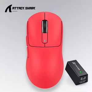 Tấn công cá mập X3 Pro nhẹ 26000 siêu nhẹ 49g Chuột chơi game không dây chất lượng cao Ba chế độ 2.4G làm bằng nhựa bền - Product Image 2