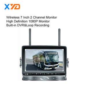 Hệ Thống <span class=keywords><strong>Camera</strong></span> Quan Sát Phía Sau Không Dây Kỹ Thuật Số 2.4G Bốn Màn Hình Với Hệ Thống <span class=keywords><strong>Camera</strong></span> <span class=keywords><strong>Camera</strong></span> Dự Phòng Không Dây Cho Xe Tải Xe Buýt - Product Image 5