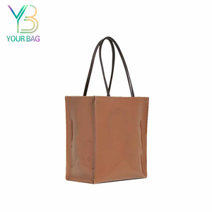 Petit <span class=keywords><strong>sac</strong></span> à provisions coréen en PVC à Double poignée <span class=keywords><strong>de</strong></span> bonne qualité avec logo imprimé personnalisé, offre spéciale - Product Image 6