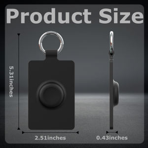 2 in 1 Silikon Karten halter Fall Entwickelt für Tesla Schlüssel karten AirTag Halter Abdeckung Silikon Airtag Karten etui - Product Image 6