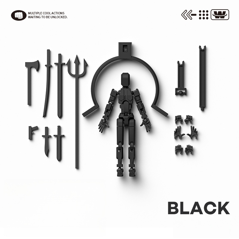 6#black-unassembled kit