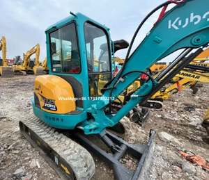 Mini-excavatrice d'occasion de marque japonaise de premier choix, excavatrice de marque supérieure Kx135 d'occasion - Product Image 2