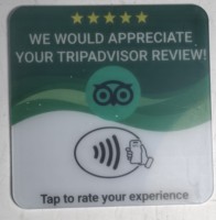 Tarjeta de Acrílico NFC para Redes Sociales y Reseñas de Google, Chip RFID de 13.56MHz, URL Programable, Resistente al Agua, con Soporte y Adhesivo