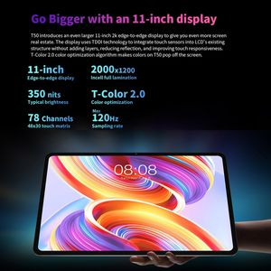 <span class=keywords><strong>Teclast</strong></span> T50 LTE tablette PC 11 pouces 8 go + 128 go Android 11 Unisoc T618 <span class=keywords><strong>Teclast</strong></span> T50 4G LTE WiFi tablette PC - Product Image 3
