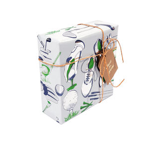 Venta al por mayor desechable 80g cumpleaños recubierto de papel de silicona 43*300cm regalo de lujo embalaje personalizado rollo de papel de regalo - Product Image 6