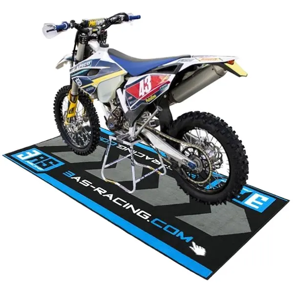 Carpet Motorbike oil rub resistance have good quality floor protector pit mat motorcycle print