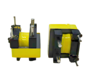 Transformateur à noyau de ferrite basse fréquence ZXY EI19, montage vertical sur carte PCB, 50Hz/60Hz, rapport de transformation 1:2200, certifié 3C, alimentation électrique