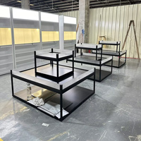 Présentoir rotatif et pliable détachable conçu en Chine pour les vêtements pour femmes en magasin pour le cabinet d'accessoires de comptoir de vitrine