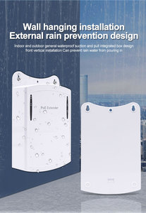 Extensor/Repetidor POE Gigabit Ethernet 100/1000Mbps 30W IP66 Resistente al Agua, IEEE 802.3af/at 1 2 Switches de Red IP Full-Duplex - Product Image 3