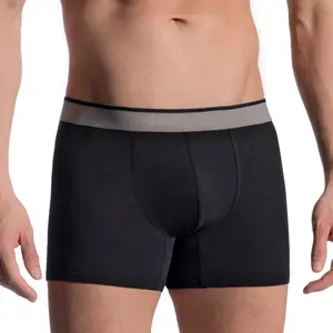 Printed design cotton big boys boxer briefs underwear men