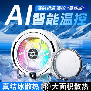 SL70 Mobile Phone Cooler Semiconductor Cooling Magnetic Clip RGB LED Digital Display AI Temperature Control Type C Interface - Product Image 4