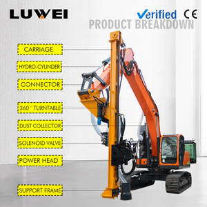 Máy xúc thủy lực DTH hệ thống khoan sửa đổi Kit <span class=keywords><strong>ROCK</strong></span> khoan Giàn Khoan giải pháp chuyển đổi cho mỏ đá khai thác trang web - Product Image 3